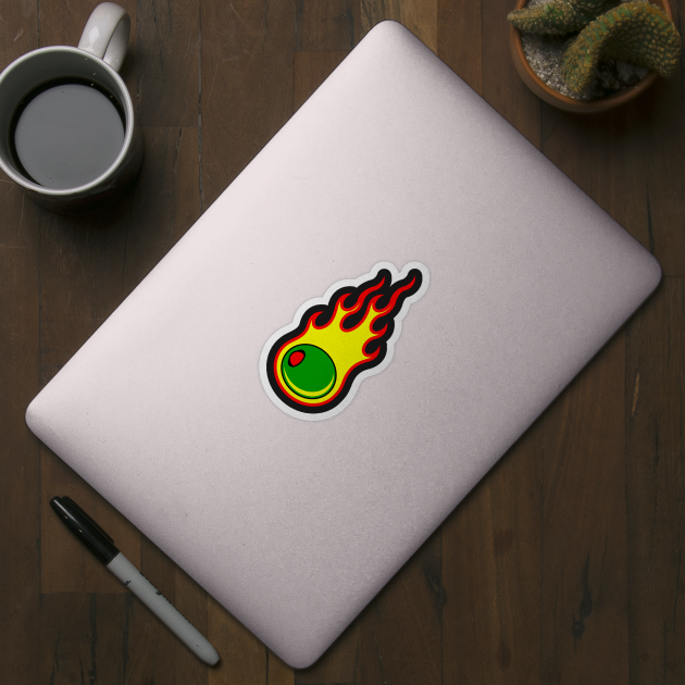 Flaming Olive by EvilTees